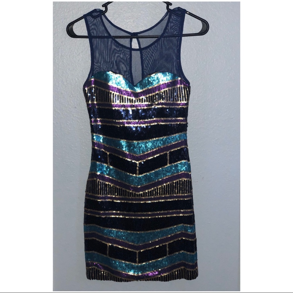 sequin dress